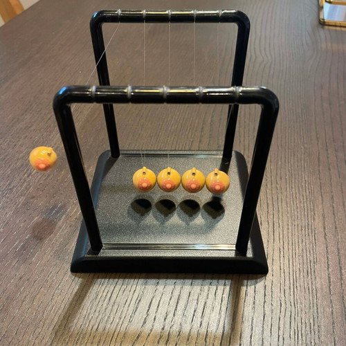 Newton’s Cradle Boob Edition pendulum like new