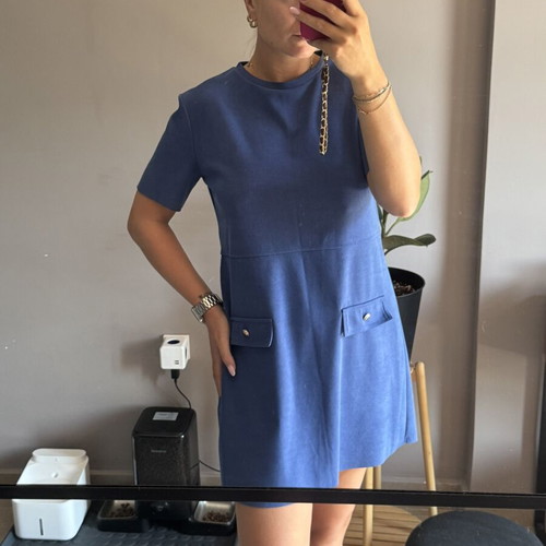 Zara dress, size M, blue