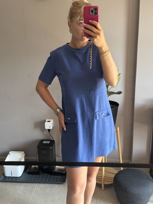 Zara dress, size M, blue