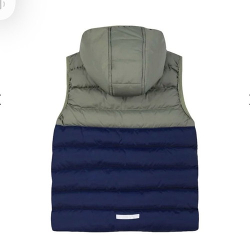 Sleeveless quilted jacket with hood for boy Energiers new, size 14