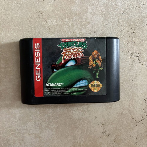 Teenage Mutant Ninja Turtles Tournament Fighters Sega Genesis game