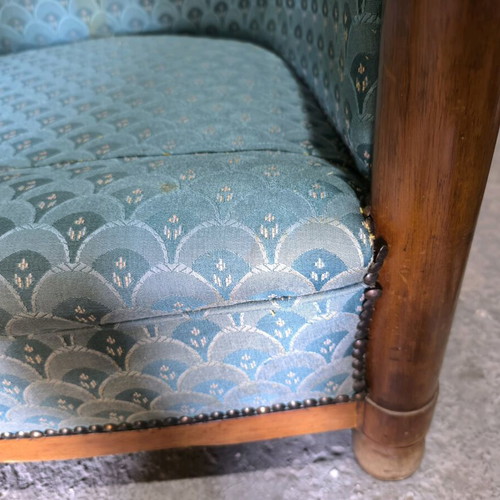 Vintage armchair set used, two pieces