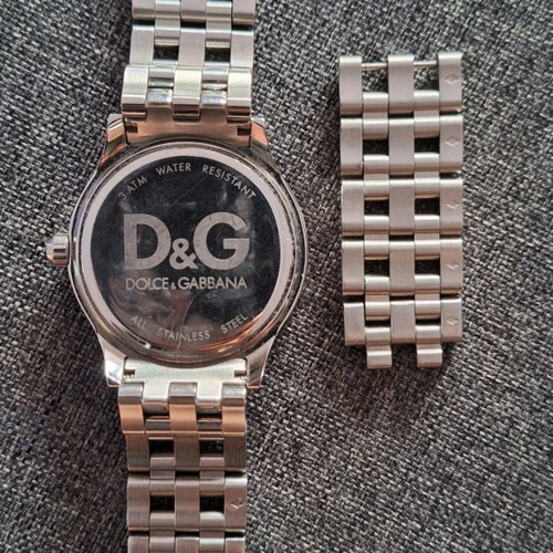 Dolce & Gabbana women's watch like new, gray, with box