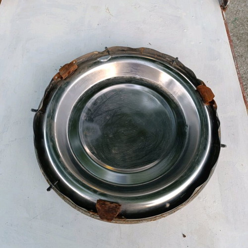 Antique tray used, unknown brand