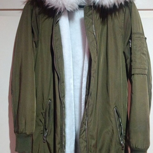 Jacket used, olive green