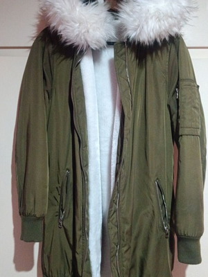 Jacket used, olive green