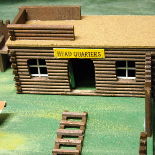 Fortress antique "FORT- MARSHALS" wooden new Greek made Toy-Land No742