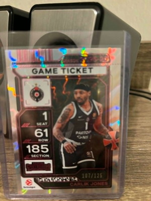 Carlik Jones Euroleague Partizan Card like new