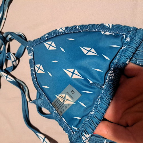 Decoro bikini swimsuit used, petrol color, size M