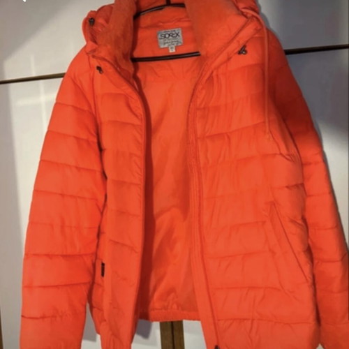 SOCCX jacket size L like new, orange