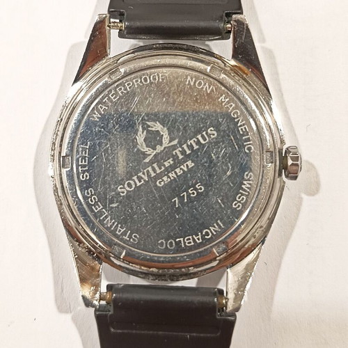 Titus Swiss Winding Watch used