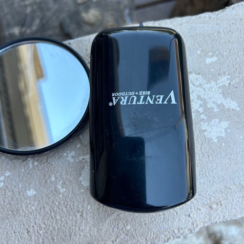Bicycle light and mirror set