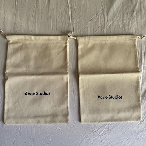 Acne Studios canvas bags new, set of two