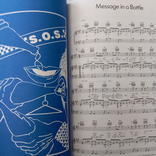 Collectible songbook Songs by Sting by The Police like new