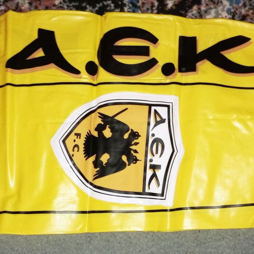 Collectible inflatable AEK banana from the 90s authentic