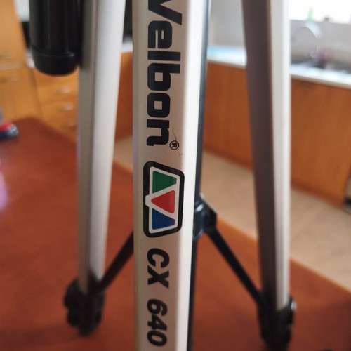 Velbon Videomate CX640 tripod aluminum professional
