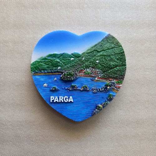 Souvenir fridge magnet Parga Greece