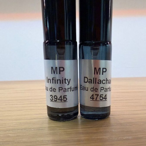 MP Infinity and MP Dallachair Eau de Parfum decant samples like new