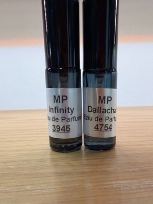 MP Infinity και MP Dallachair Eau de Parfum decant δείγματα σαν καινούργιο