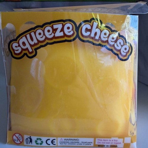Squishy huge cheese toy, 1 piece