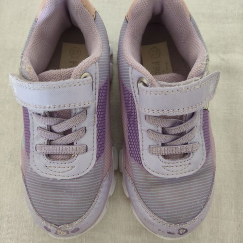 Disney Frozen Sneakers used, lilac, size 27, Velcro fastening