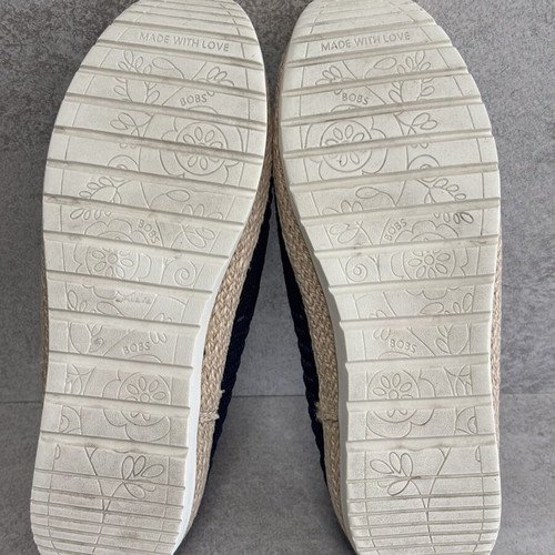 Skechers Instap Espadrilles Navy Blue Size 38 Like New