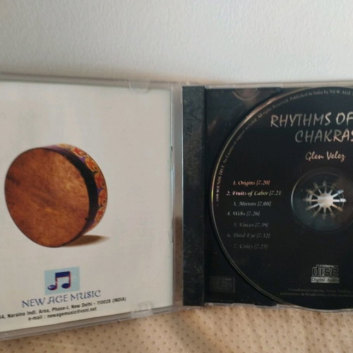 Glen Velez Rhythms of the Chakras CD used, electronic