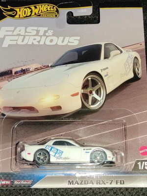 Hot Wheels 2025 Premium Fast & Furious 1/5 Mazda RX-7 FD καινούργιο