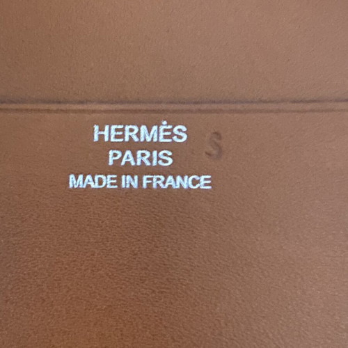 Hermès soft leather wallet agenda, brown