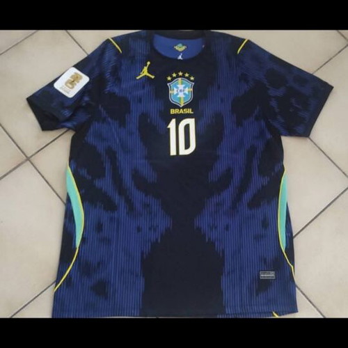 Brazil National Team 2026 World Cup Away Jersey Neymar Jr 10 Jordan