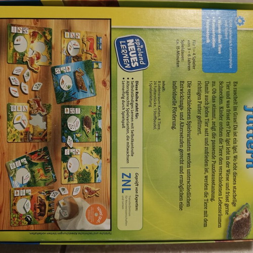 Tiere füttern educational animal learning game like new