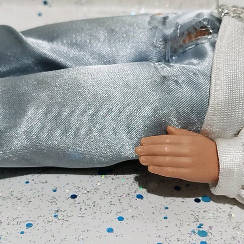 Prince Ken Barbie the Princess Collection used with damaged outfit, incomplete