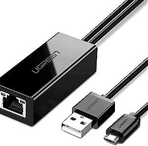 UGREEN 30985 USB Αντάπτορας Δικτύου για Ενσύρματη σύνδεση Gigabit Ethernet