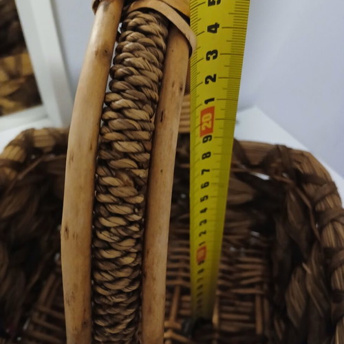 Wicker basket like new