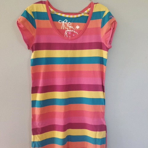 Pepe Jeans colorful T-shirt dress like new, size S