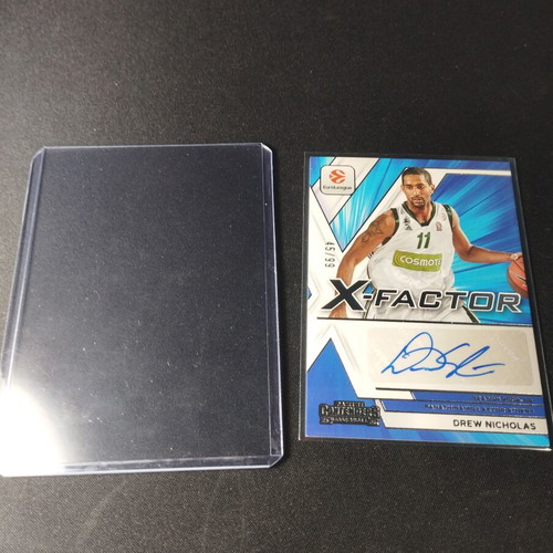 Panini Euroleague Contenders Drew Nicholas X-Factor Auto 45/99 like new