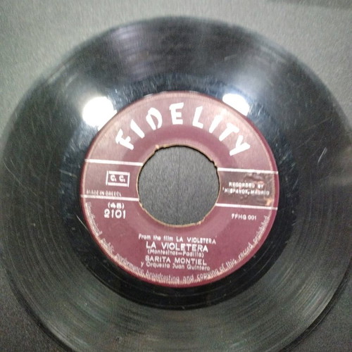 Sarita Montiel 45 RPM record pop