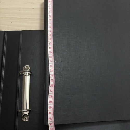 Binders black A4 document storage boxes like new, set of 2