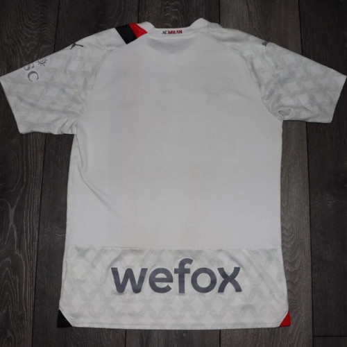 AC Milan 2023-24 Puma Away Shirt Medium like new, white and red