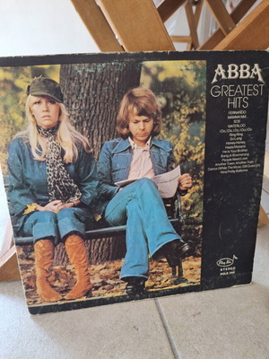 ABBA Greatest Hits LP αυθεντική ελληνική έκδοση 1976 Pan-Vox σαν καινούργιο