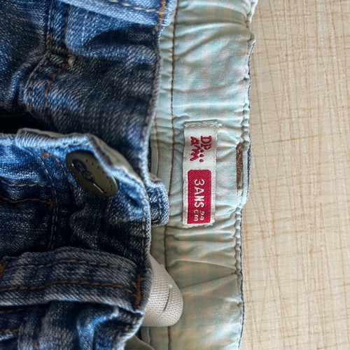 Dpam kids shorts for 3-4 years like new, gray and blue