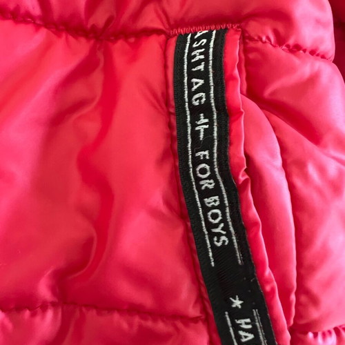 Hashtag children's jacket red, like new, 2 years old