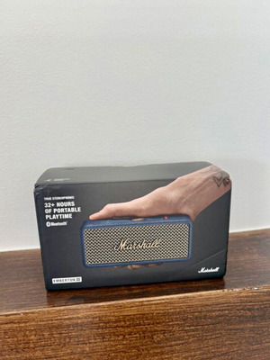 Marshall Emberton III Midnight Blue Bluetooth speaker new