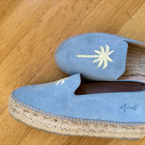 Manebi espadrilles size 37 like new, multicolor