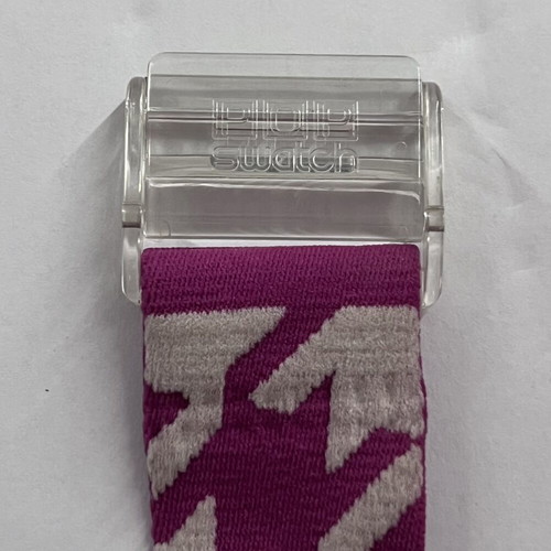 Swatch Pop Mlle vintage watch, red, 1992
