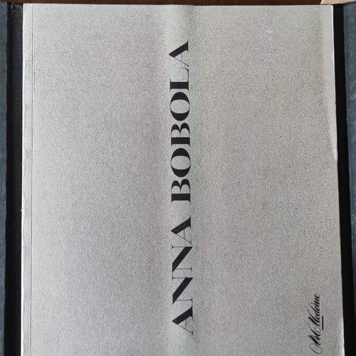 Anna Bobola exhibition catalog used 1992 Moscow, arts