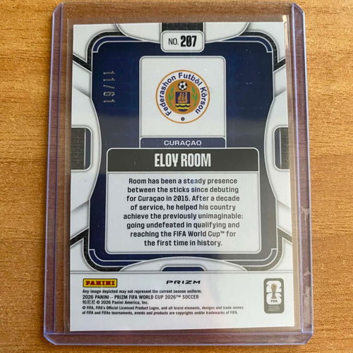 2026 FIFA World Cup Prizm Eloy Room Curacao sticker near mint