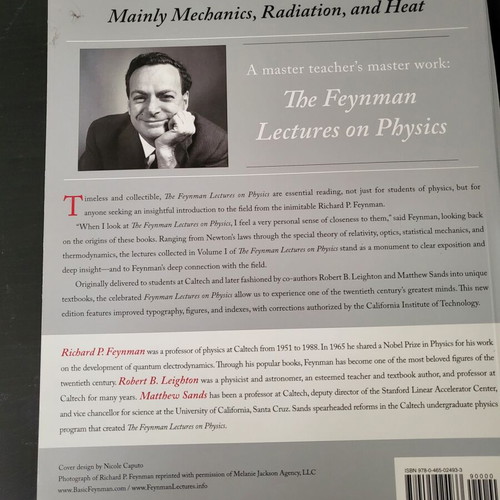 Feynman Lectures on Physics classic 3-volume set new edition