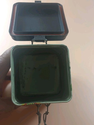 Bravo coffee tin packaging used