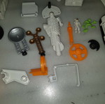 Matchbox Mega-Rig Powered Space Base set used